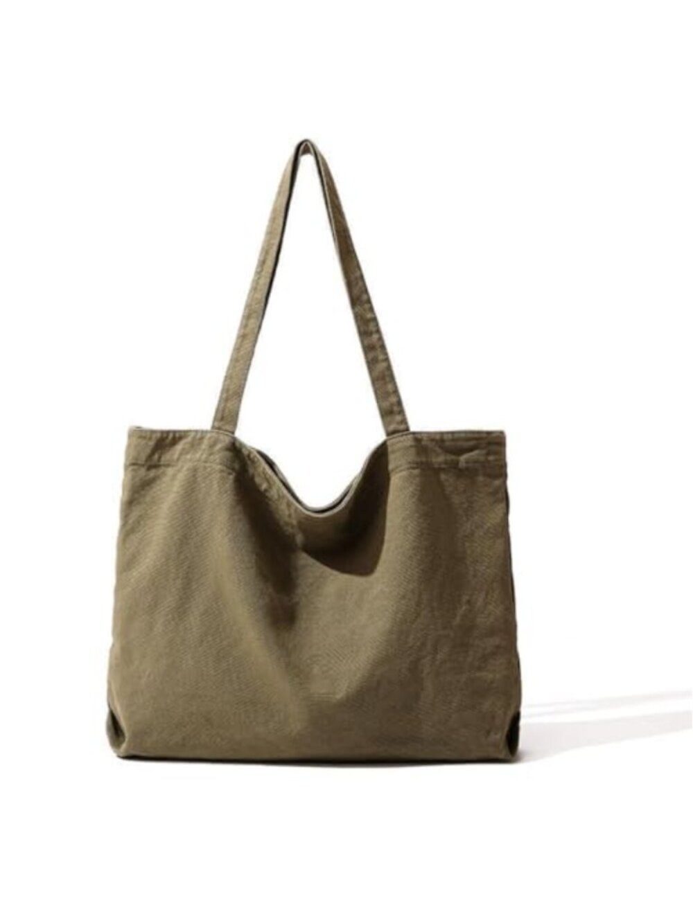 Large Canvas Tote Bag Cotton Shoulder Bag Durable Handbag Purse